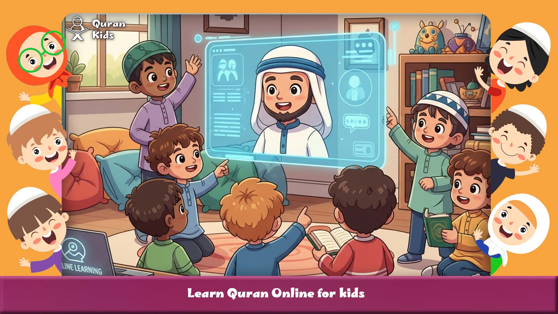 Learn Quran Online for kids