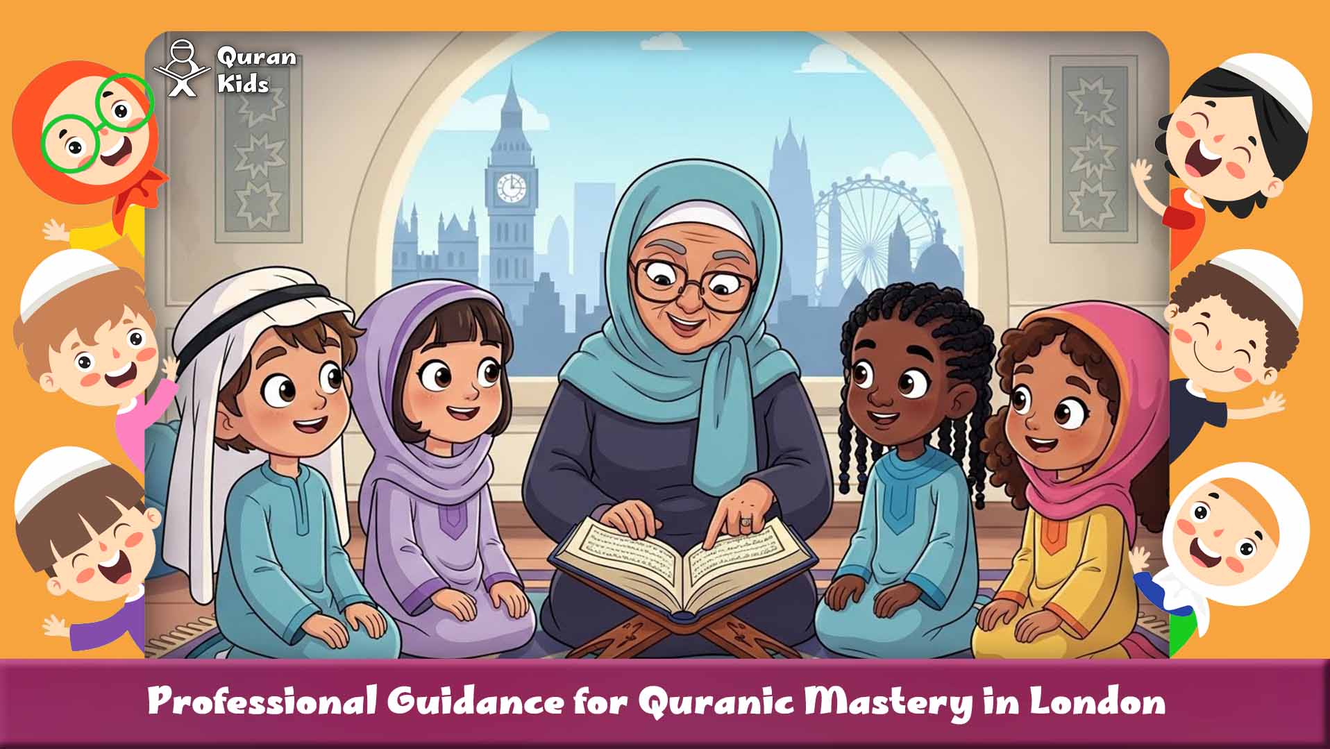 kids learning quran london