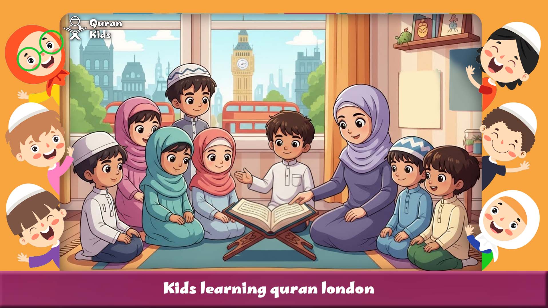 kids learning quran london