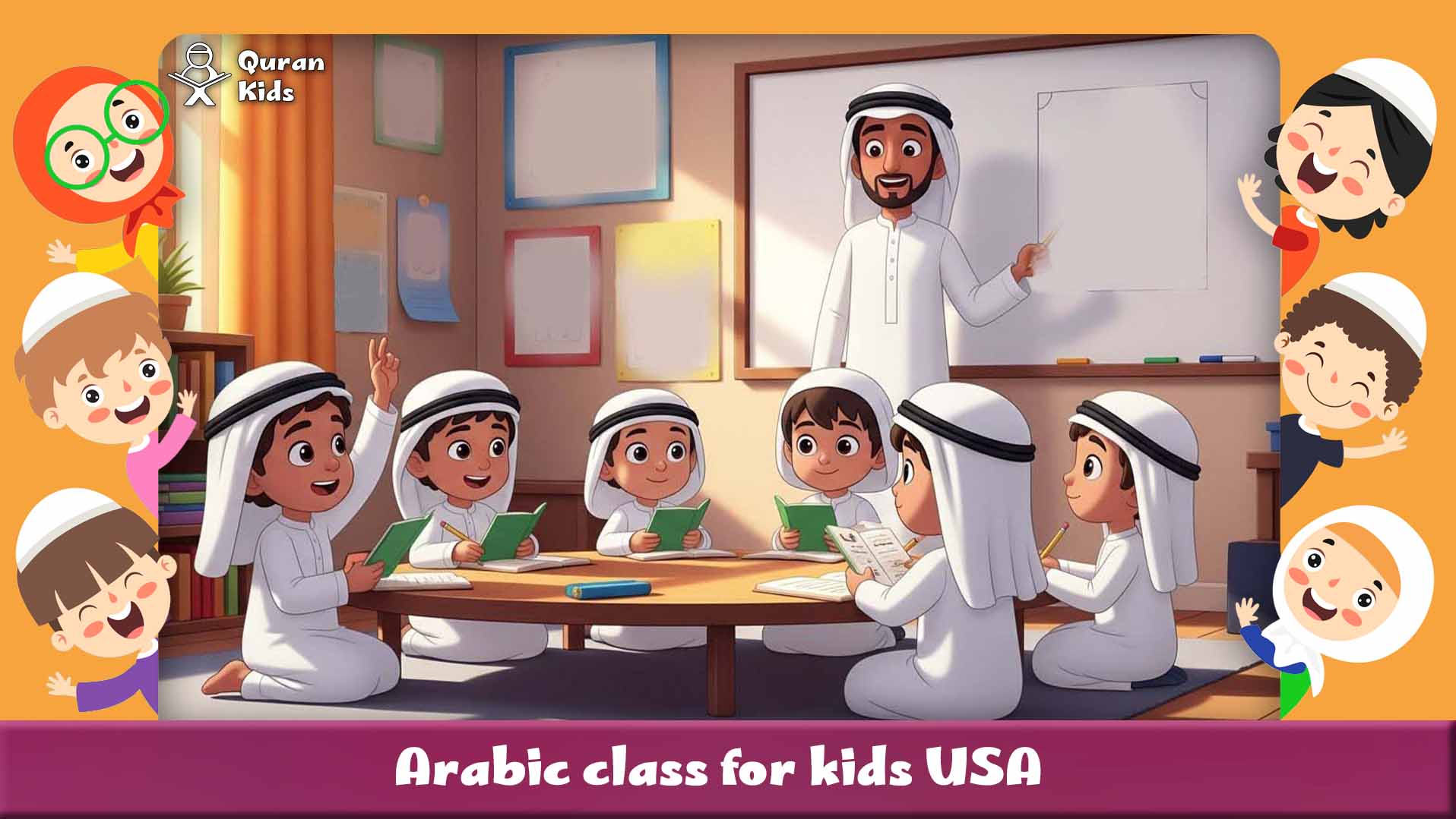 Arabic class for kids USA