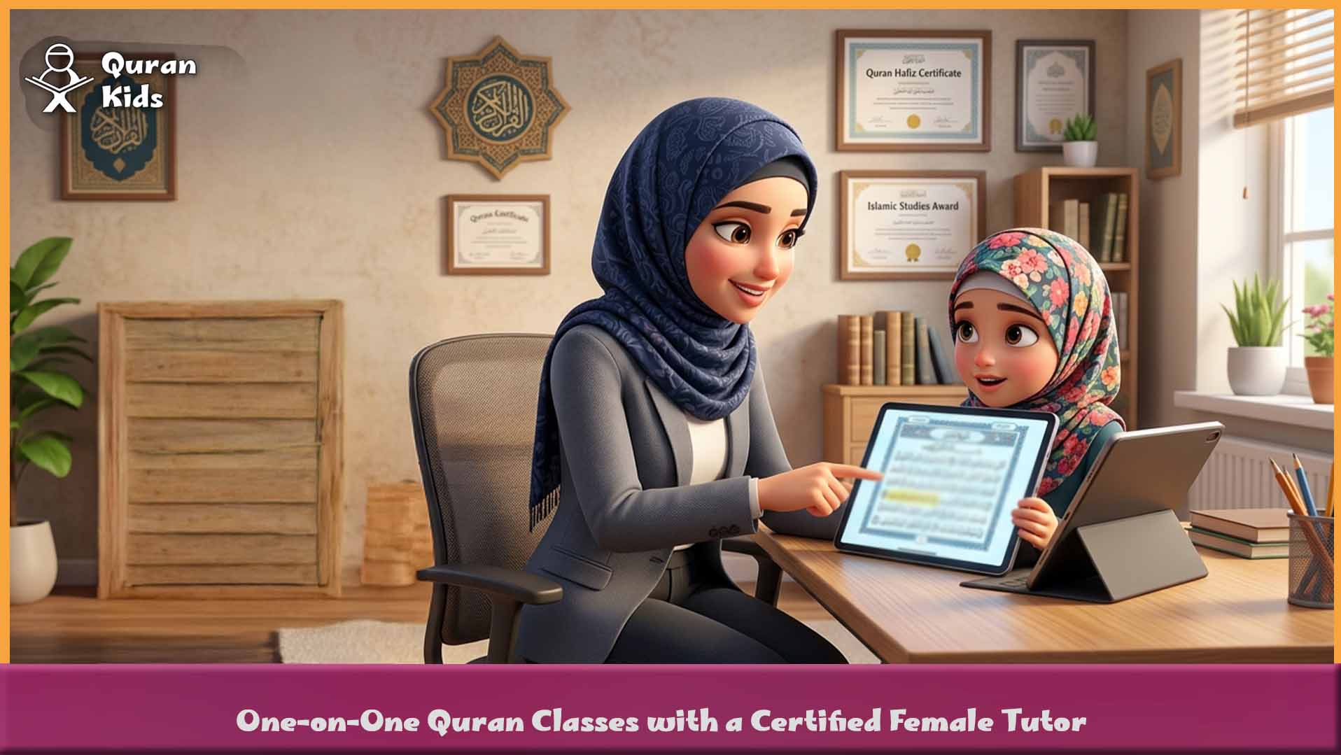 One-on-One Quran Classes with a Certified Female Tutor