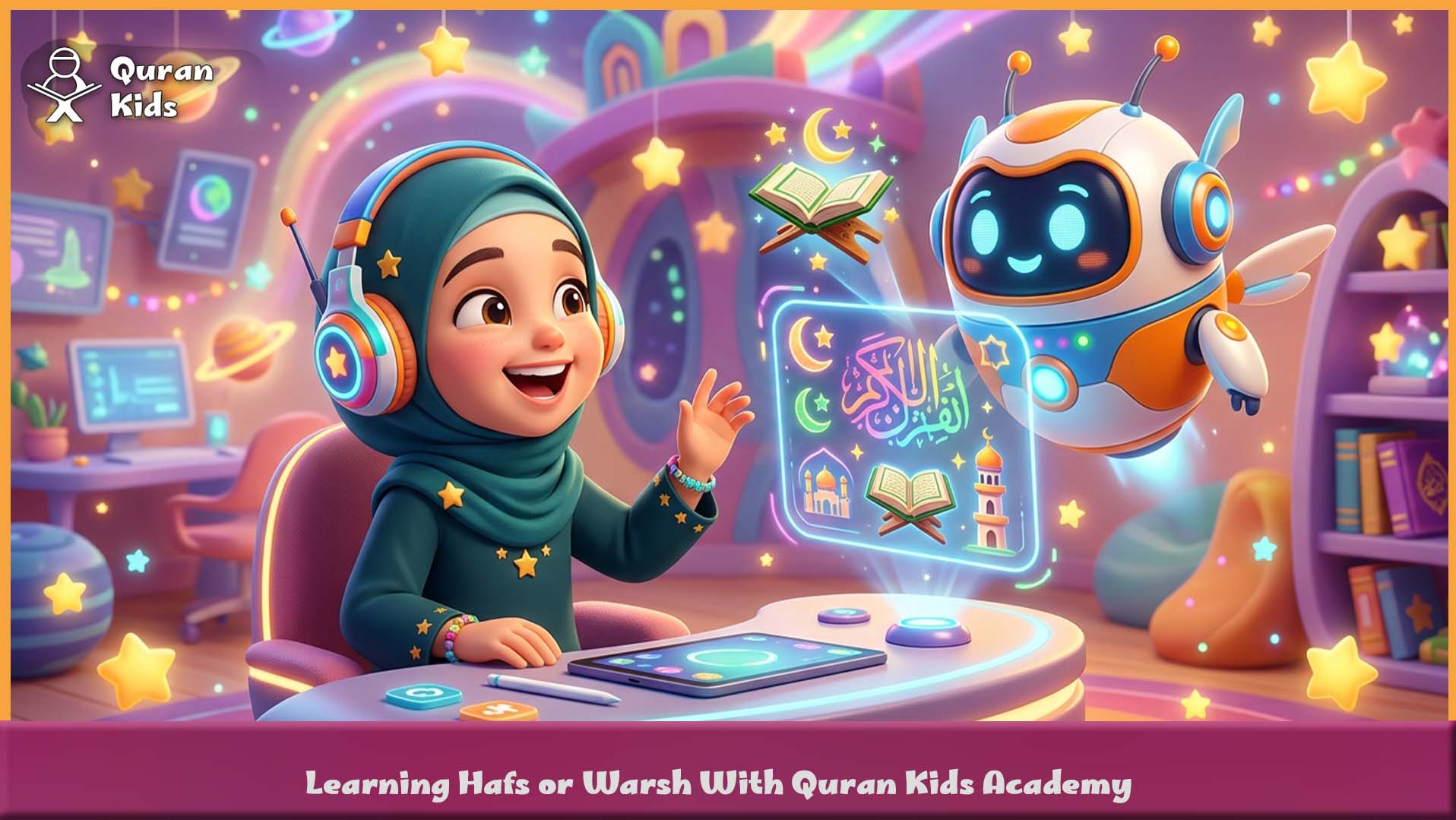 Learning Hafs or Warsh With Quran Kids Academy