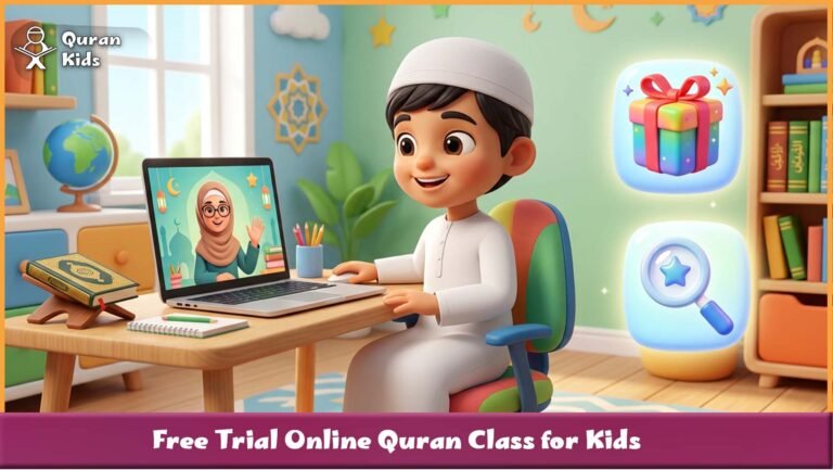 Free Trial Online Quran Class for Kids
