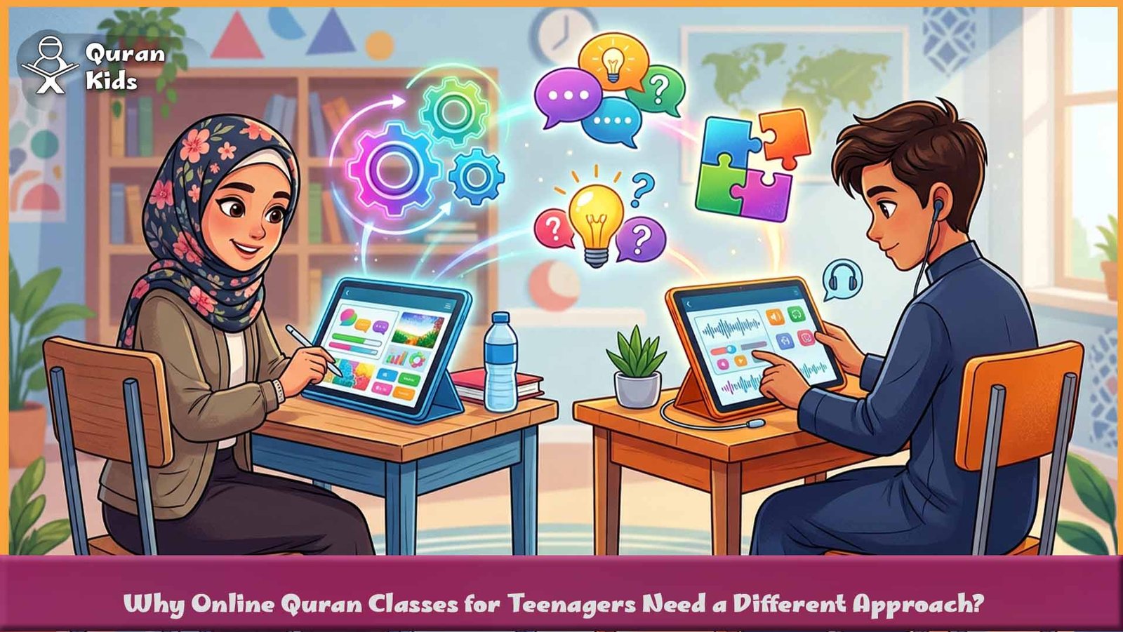 Why Online Quran Classes for Teenagers Need a Different Approach?