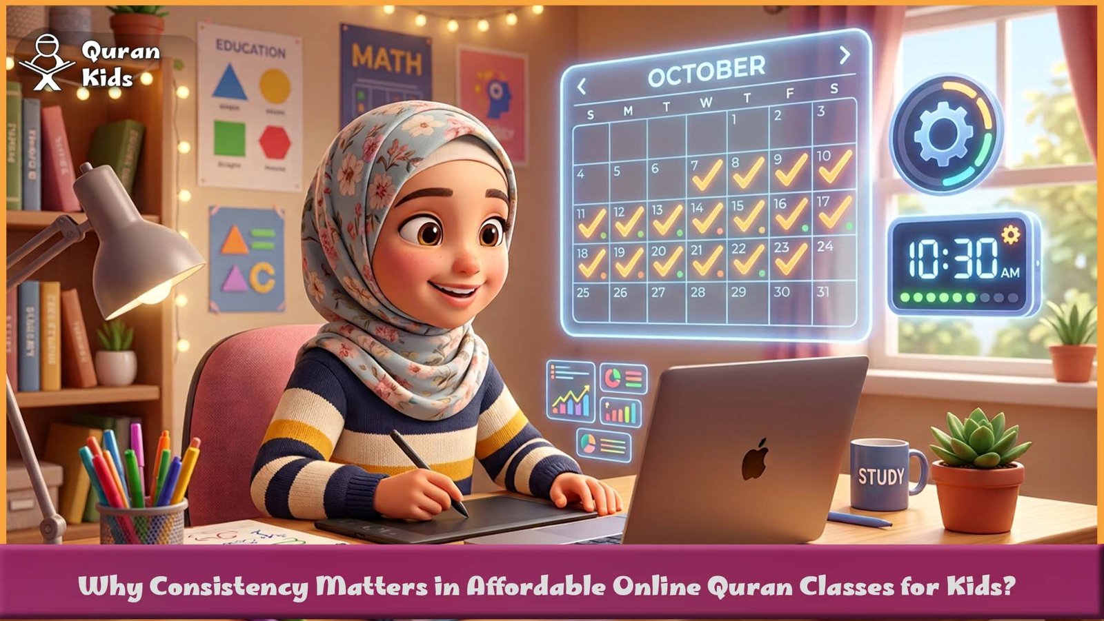 Why Consistency Matters in Affordable Online Quran Classes for Kids?